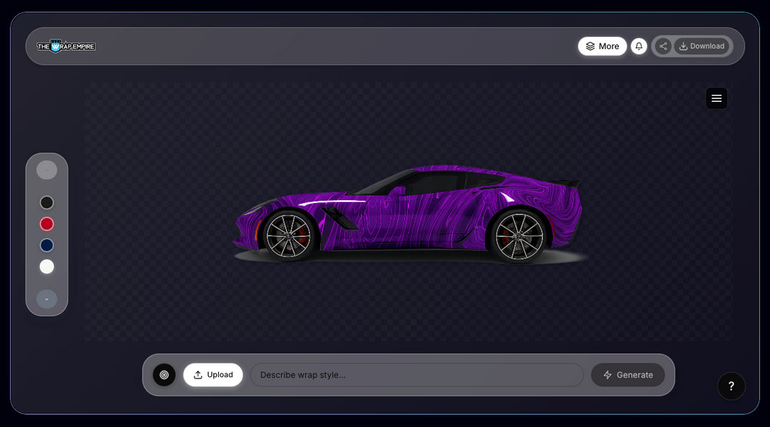 Custom Vinyl Wrap Your Car, Try Our AI Wrap Visualizer and See Your New Look Instantly