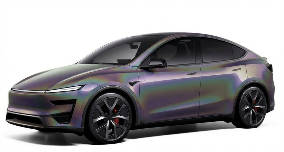 Iridescent Tesla Wrap: The Ultimate Guide to Transforming Your Tesla with a Color Shifting Finish