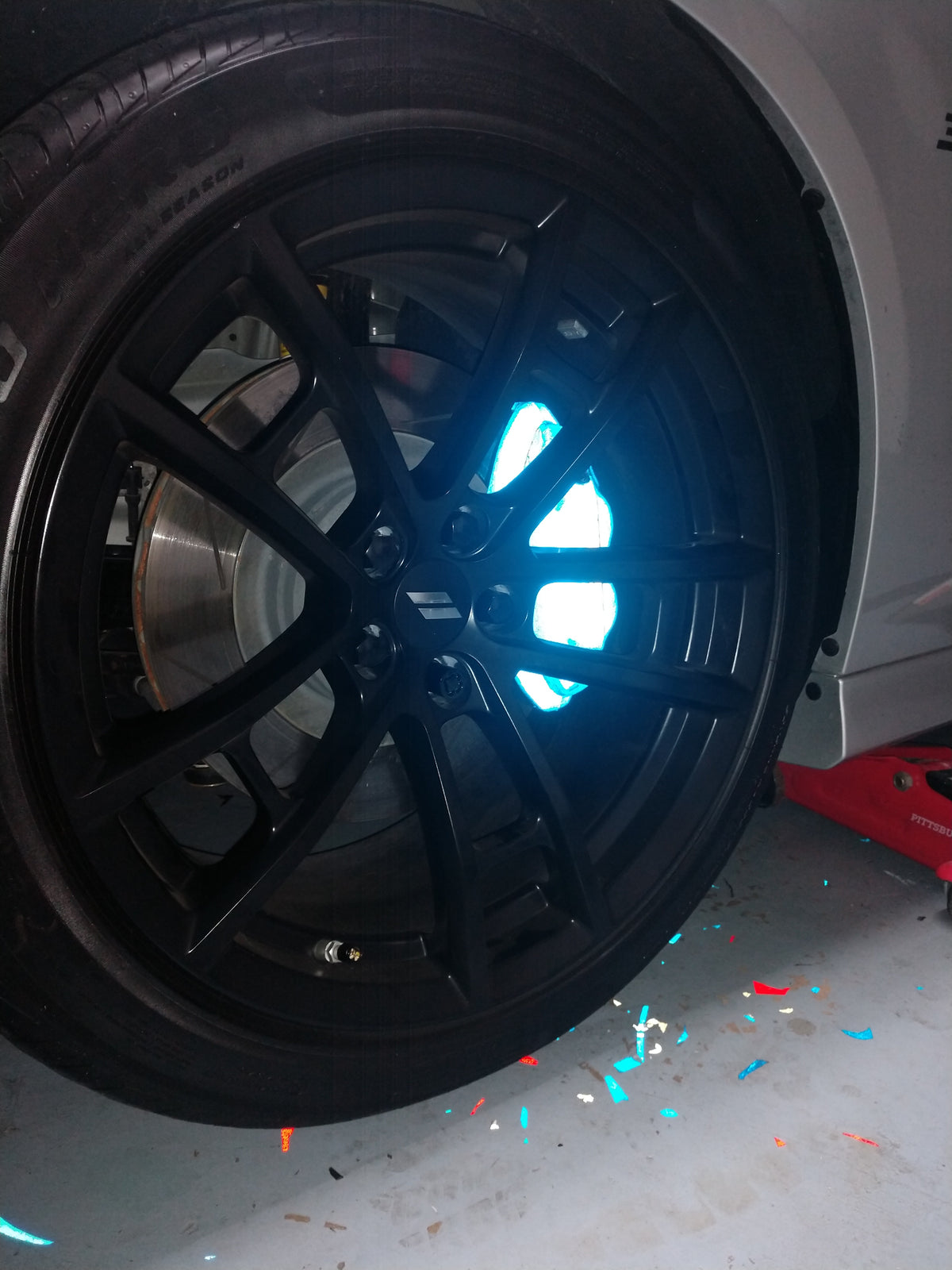 Reflective Caliper Wraps | The Wrap Empire | Houston, Texas